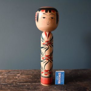 Vintage Traditional Yajiro Kokeshi doll Kamata Umeko