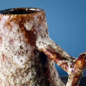 Volcanic drip glaze West German Pottery Stein Keramik jug/vase 44-25