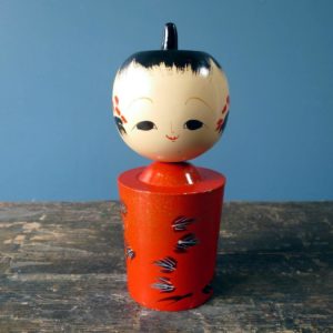 Japanese Kokeshi doll - cute creative design