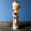 Japanese wooden Kokeshi doll - Souvenir in birch wood