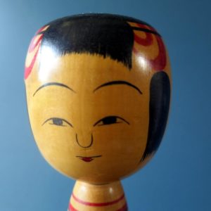 Kokeshi doll - Tsuchiyu by Umezo Masanaga (梅津正永) - large (32cm