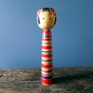 Vintage Tsuchiyu Kokeshi doll