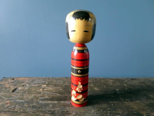 Sosaku Kokeshi doll by the Sasaki family