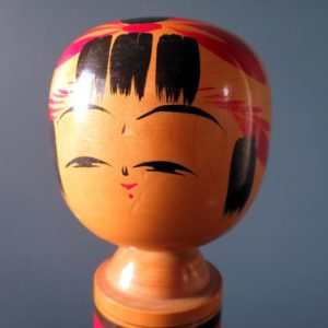Sosaku Kokeshi doll by the Sasaki family - large