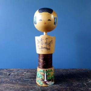 Large Vintage Souvenir Kokeshi doll