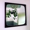 Vintage Rosewood mirror by Danish Control 1950s